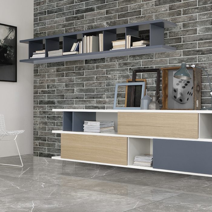 Stone-effect porcelain stoneware Brickone Cotto Petrus