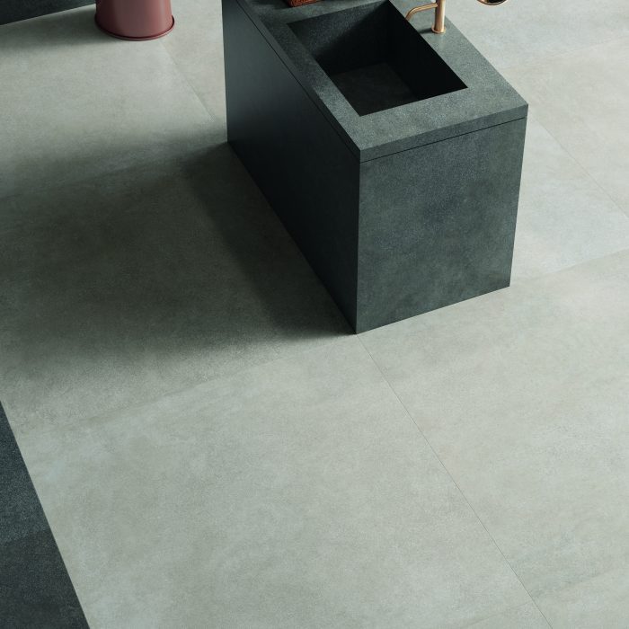 Concrete-effect porcelain stoneware Be-Square Emilceramica