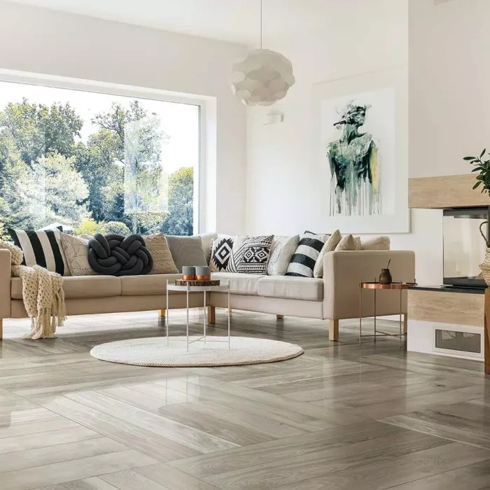 Wood-effect porcelain stoneware Hi-Wood Of Cerim Florim