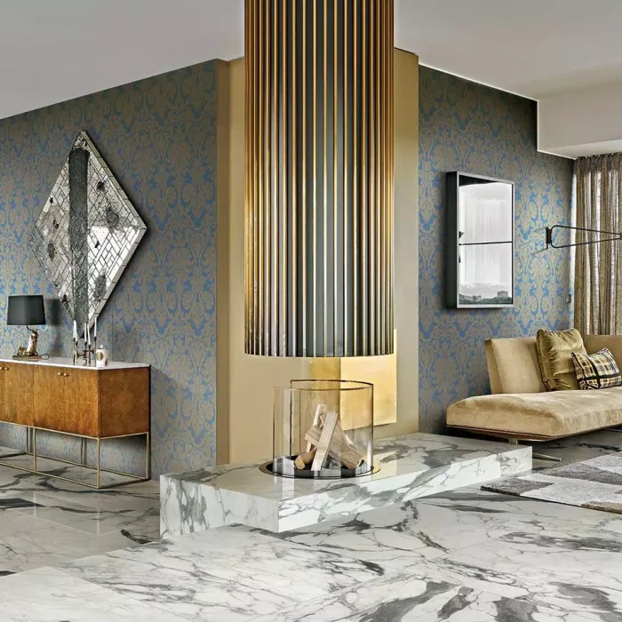 Carrelage en grès cérame de couleur unie I Filati Di Rex Florim