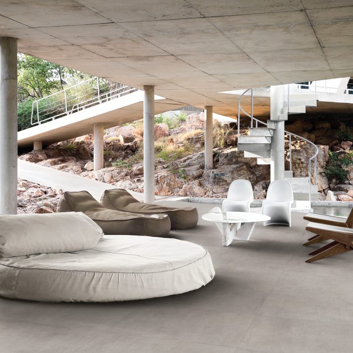 Concrete-effect porcelain stoneware Cementum20 Marazzi