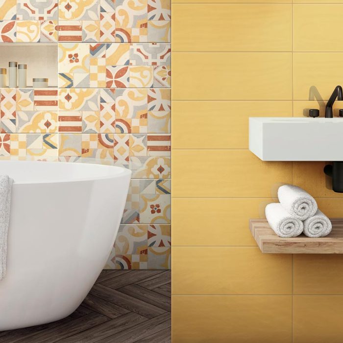 Carrelage en grès cérame effet ciment Cloud Marazzi