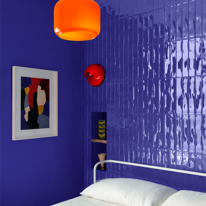 Carrelage en grès cérame effet ciment Luz Marazzi