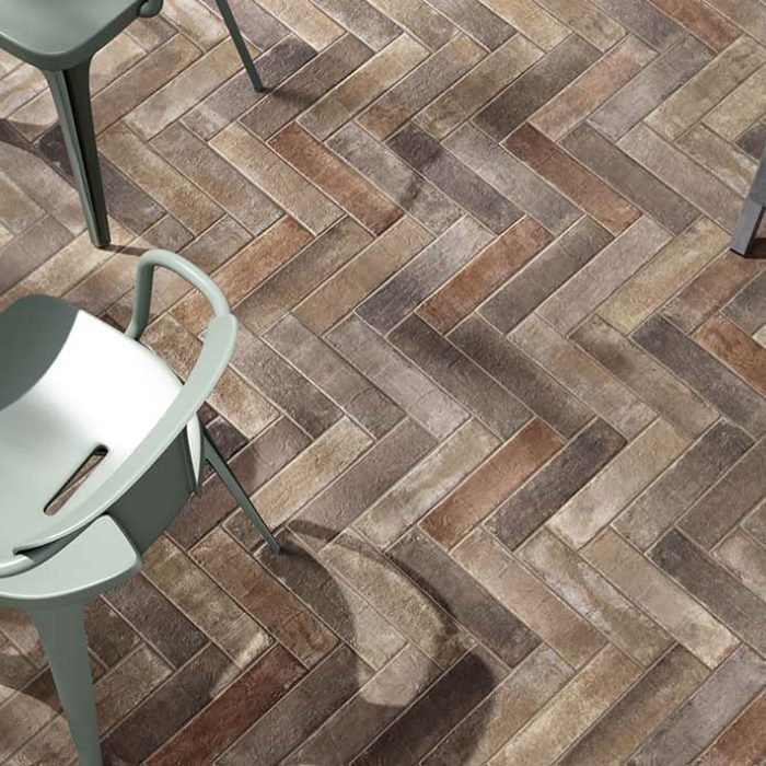 Gres porcellanato effetto cotto Terramix Marazzi