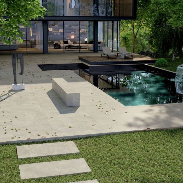 Stone-effect porcelain stoneware Arkiquartz Marca Corona