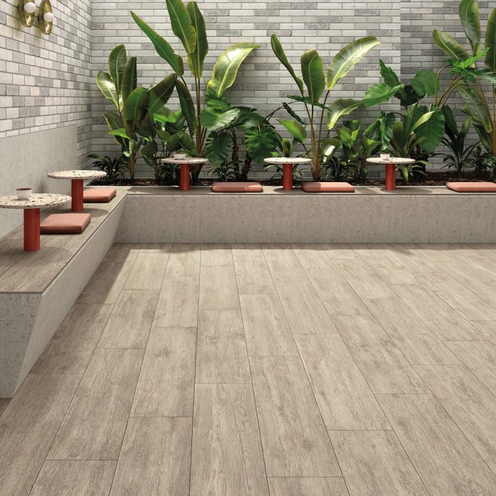 Wood-effect porcelain stoneware Fiemme Marca Corona