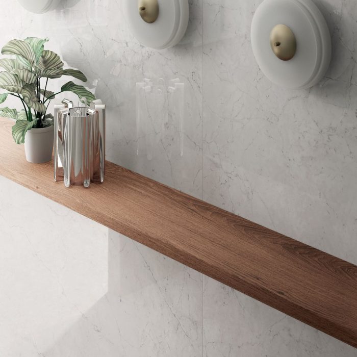Gres porcellanato effetto marmo Foyer Marca Corona