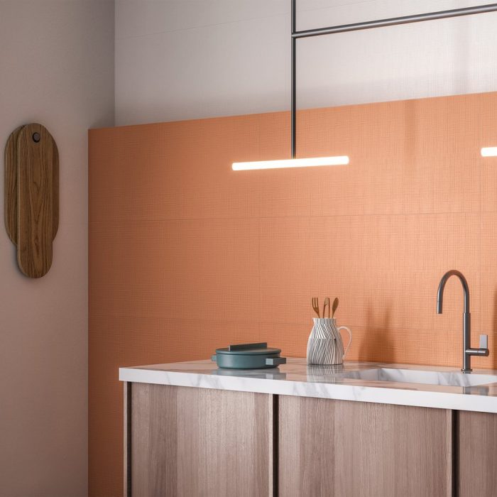 Carrelage en grès cérame de couleur unie Lilysuite Marca Corona