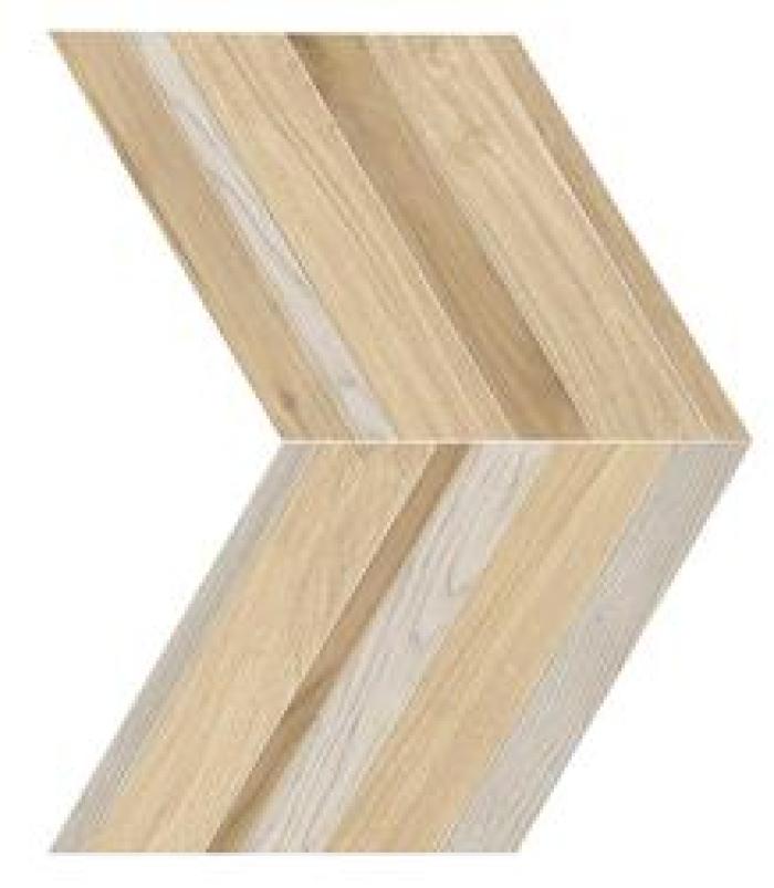 Chevron Multi Rovere Quercia Bianco