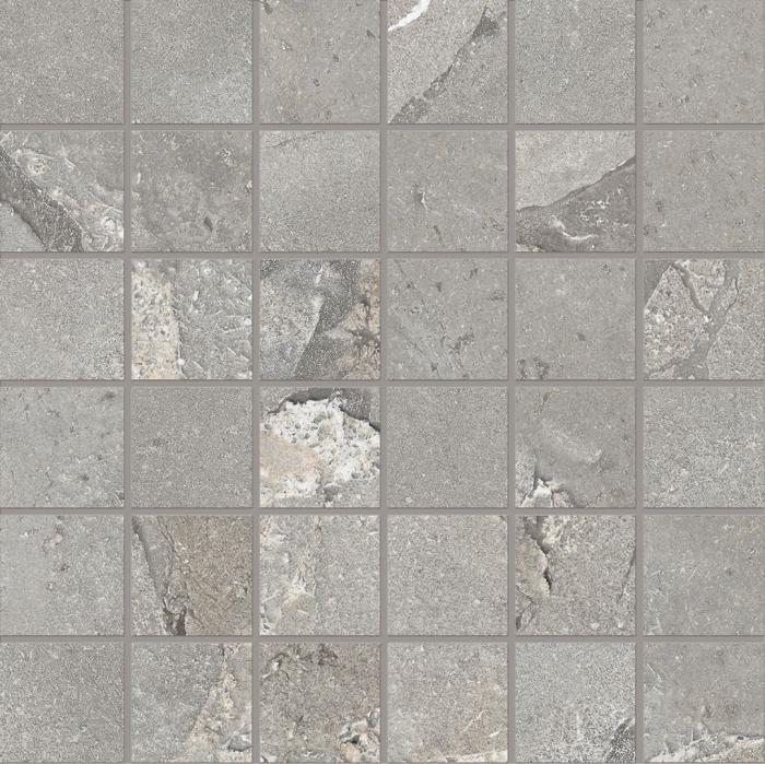 Cobblestone Mosaico 5x5 Grey
