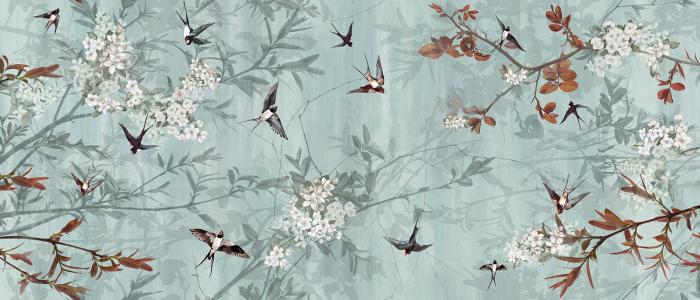Decoro Rondini Wall