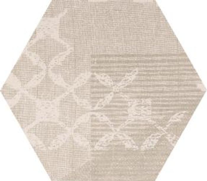 Esagona Patchwork Taupe Linen