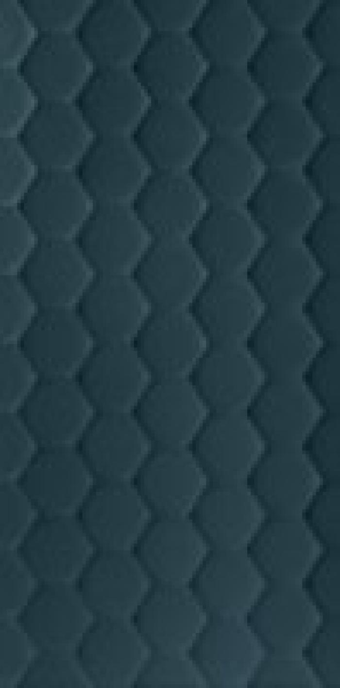 Hexagon Deep Blue