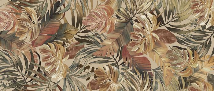 Monstera Warm wall