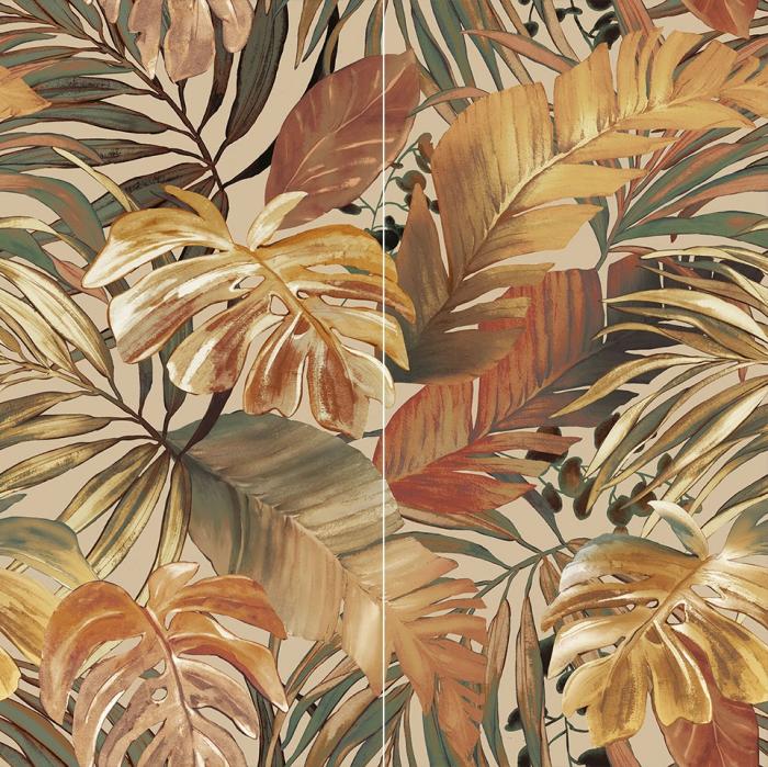 Monstera Warmset 2pz wall