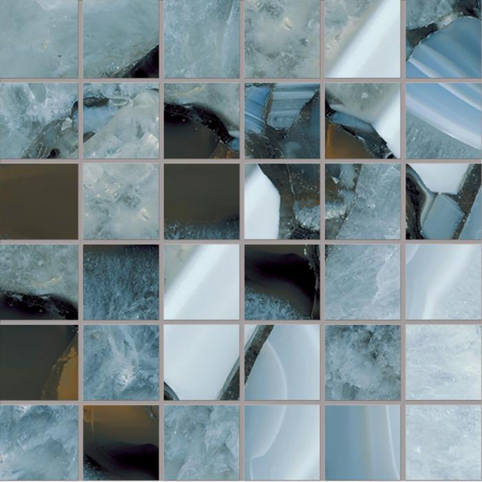 Mosaico 5x5 Agate Azure