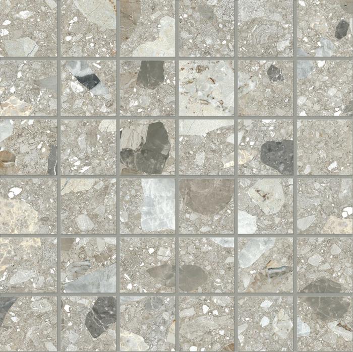 Mosaico 5x5 Mix Cenere