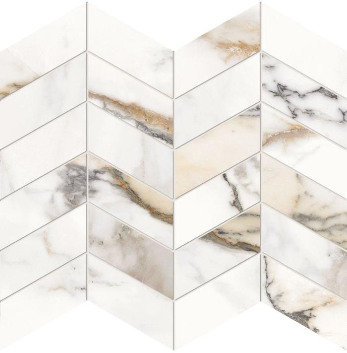 Mosaico Arrows Paonazzetto