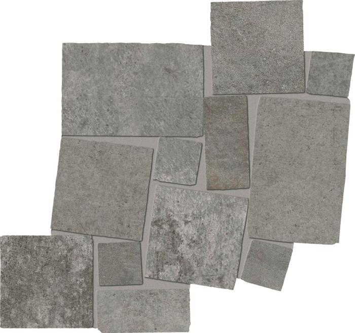 Mosaico Blokko Dark Grey