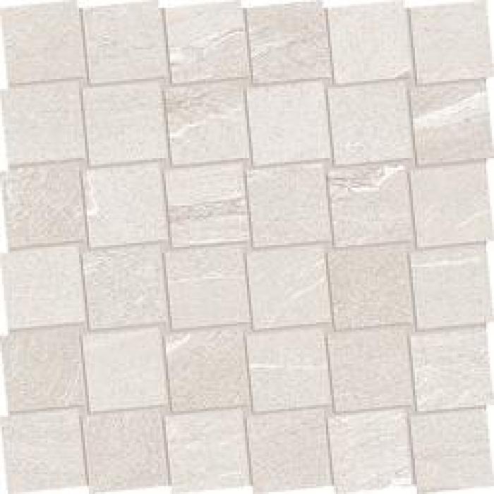 Mosaico Dado White Martellata