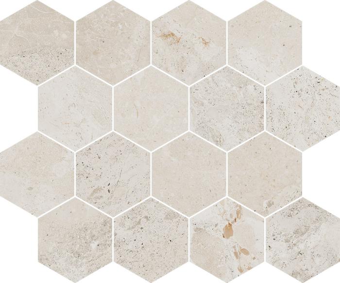 Mosaico Esagona Ivory