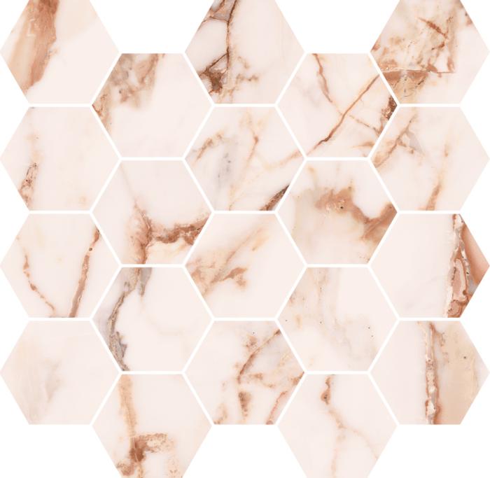 Mosaico Esagona Macchia Vecchia