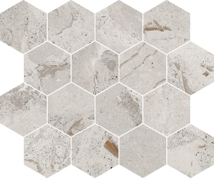 Mosaico Esagona Silver
