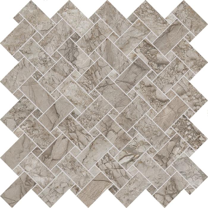 Mosaico Intrecci Breccia Braque