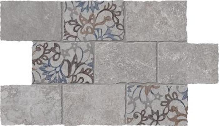 Mosaico Major Florita Deco Grey