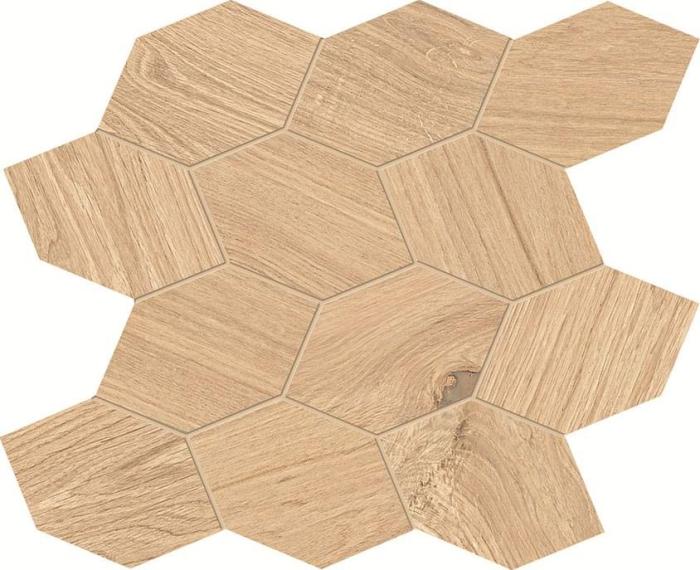 Mosaico Turtle Rovere Puro