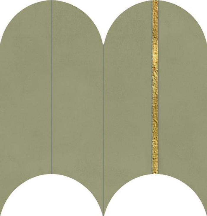 Multiforme Muschio Oro Tessere Volta