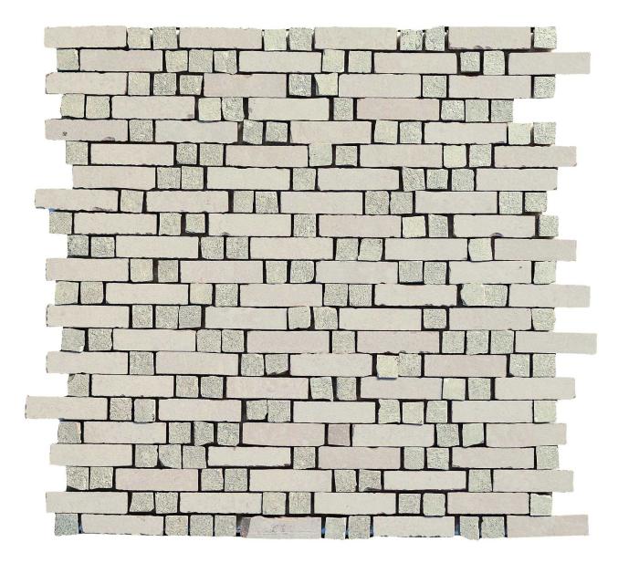 OLD WHITE MOSAICO SPACCATELLA