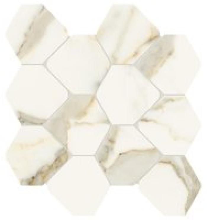 Scultorea Calacatta Oro Tessere Rombo
