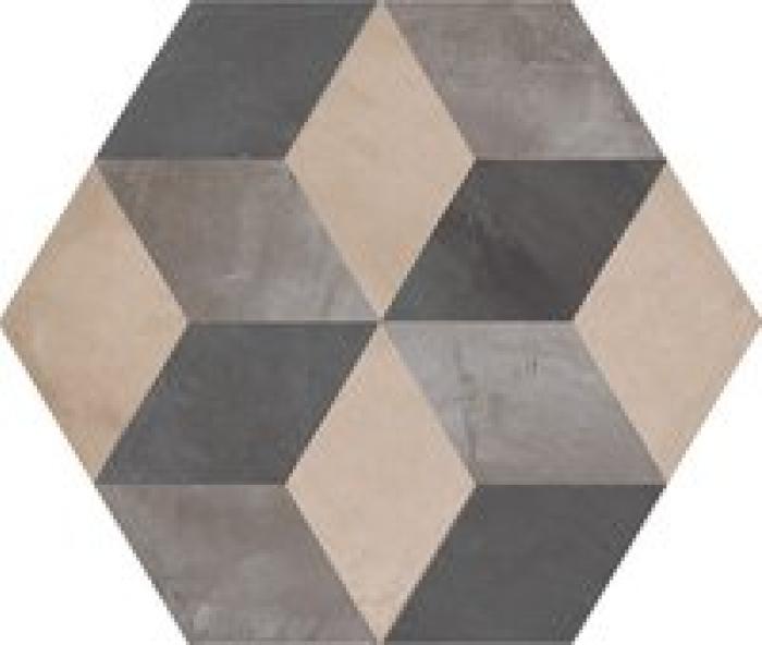 Terra Cubo Esagona Versione F