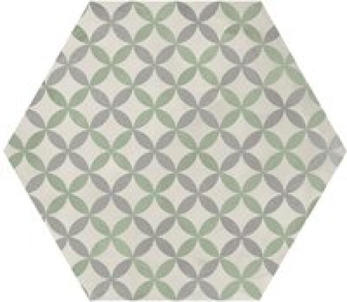 Terra Art Astro Sabbia Menta Esagona