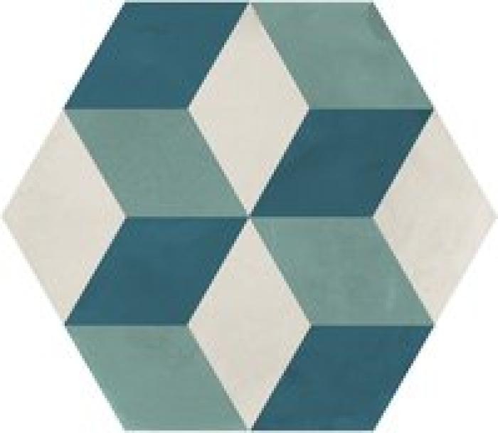 Terra Art Cubo Oceano Cielo Esagona