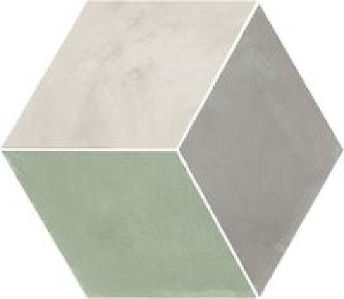 Terra Art Rombo Sabbia Menta Esagona