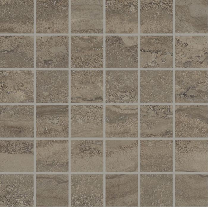 Vein Cut Mosaico 5x5 Chocolate