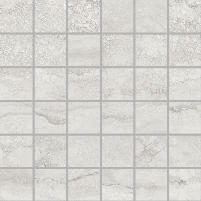 Vein Cut Mosaico 5x5 Silver