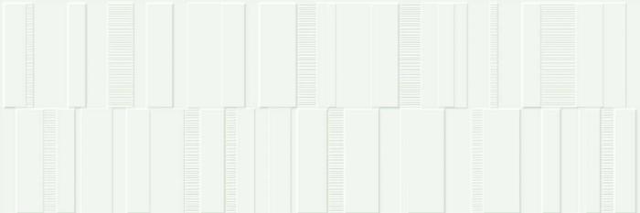WHITE SATINATO STRUTTURA 3 D CODE